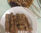 Foto langkah ke 5 dari resep Sate Kere : Gembus dan Jamur (Vegetarian Friendly).