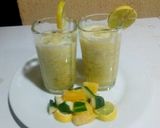 A picture of step 4 of Cucumber and Pineapple Smoothie.