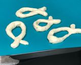 A picture of step 5 of TARALLI or TARALLINI: Italian Fennel Savoury Biscottis/Pretzels.