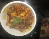 A picture of step 7 of Bread Upma- leftover sides of the bread- breakfast dish.