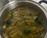 Foto del paso 2 de la receta: Judías verdes con brócoli y caldo de verduras