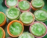 Foto langkah ke 4 dari resep Brownies Kukus Pandan Mini.