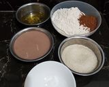 Foto langkah ke 1 dari resep Bolu Kukus Coklat (Egless no Mixer).