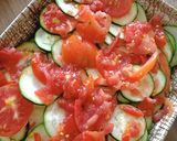 Une image de l'étape 2 de Gratin de courgettes aux œufs au Cook Expert.