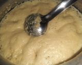 A picture of step 4 of Yellow Suji Halwa.