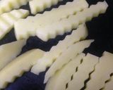 A picture of step 2 of Dizzzling fries 🍟.