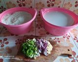 Foto langkah ke 2 dari resep Nasi Bakar/ Nasi Bakar Ayam Kemangi Masak Magicom.