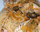 Foto del paso 8 de la receta: Spaghettini con cigalas, langostinos y tomate