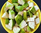 A picture of step 1 of Guava Juice.
