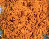 A picture of step 1 of Raw turmeric sabji.