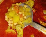 صورة لخطوة 9 من وصفة يخنة دجاج بالخضار 🍗🍆🥬🧅🍅