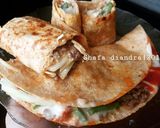 Foto langkah ke 7 dari resep Mexican Beef Quesadilla #snack 🇲🇽.