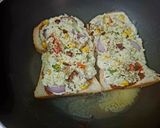 A picture of step 5 of Cream Cheese Bread Pizza.
