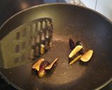 A picture of step 4 of Fig Omelet.