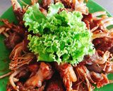 Hình bước làm 3 của món Thịt nạc dăm cây cuộn nấm áp chảo