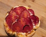 Une image de l'étape 4 de Tartelette tomate cerises.