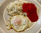 Foto del paso 8 de la receta: Arroz blanco con huevo frito y tomate