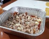 Foto langkah ke 8 dari resep Lasagna Burger & Cheese#ketopad_cp_baking#masakitusaya.