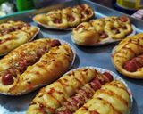 Foto langkah ke 7 dari resep Roti sosis.