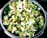 A picture of step 1 of Spinach Broccoli Ka Saag.