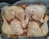 Foto del paso 6 de la receta: Pollo Asado en Salsa de Mandarina con Papas al Pimentón de La Vera