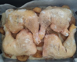 Foto del paso 6 de la receta: Pollo Asado en Salsa de Mandarina con Papas al Pimentón de La Vera