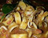 Foto langkah ke 6 dari resep Cumi Asam Pedas.