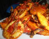 Foto langkah ke 4 dari resep Sambal goreng JTT (Jengkol, Terung, Teri).