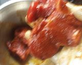 A picture of step 1 of Smoked Lamb Chops Ras el hanout, topped with Garda Stagionato.