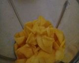 A picture of step 1 of Mango Juice.