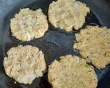A picture of step 2 of Coconut rounds.