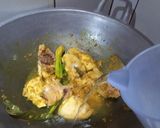 Foto langkah ke 3 dari resep Opor ayam bumbu kuning.