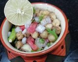 A picture of step 5 of Matki Chana Chaat.