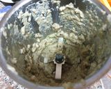 A picture of step 2 of Spooky Mushroom soup.