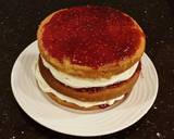 Vanilla Lemon Raspberry Layer Cake with Whipped Cream Buttercream Frosting recipe step 21 photo