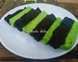 Foto langkah ke 5 dari resep 80. Brownies Pandan Coklat.