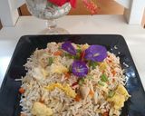 Gambar langkah 6 resipi Nasi Goreng China.