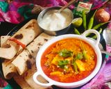 A picture of step 9 of Restaurant style kadai paneer sabji 😋.