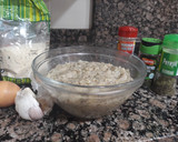 Foto del paso 1 de la receta: Albóndigas de berenjenas asadas al horno