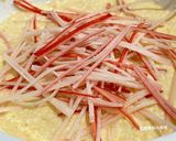 A picture of step 4 of Crab Stick Egg Tofu.