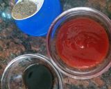 A picture of step 5 of Veg spring roll.