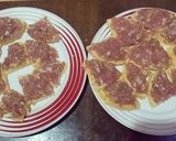 รูปขั้นตอนการทำที่ 2 ของ ขนมปังหน้าหมูคีโต ใช้หม้อทอดไร้น้ำมัน