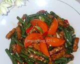 Foto langkah ke 6 dari resep Resep Tumis Tempe Kacang Panjang Kecap Simple.