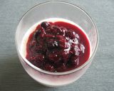 A picture of step 8 of Basic Bavarois with Mixed Berry Sauce.