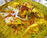A picture of step 6 of Lehsuni Methi Paneer.