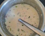 A picture of step 3 of Rava Dosa.