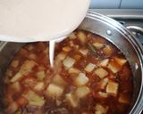 Karalábéleves recept fázis 3 fotója