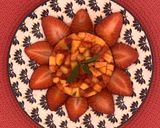 Une image de l'étape 2 de Tartare de fraises, pêches et nectarines.