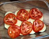 Foto del paso 2 de la receta: Pastel de calabacín, tomate, york y queso