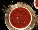 A picture of step 1 of Goan Mutton Recheado / Red Mutton Curry.
